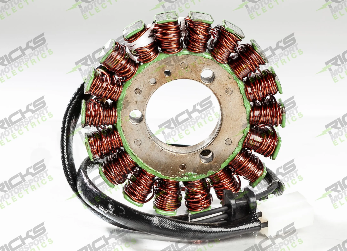 Rick's Motorsports Electrics Universal OEM Style Stator for Kawasaki Vulcan '87-20, EX 500 '94-10 Rick's Motorsports Electrics Universal OEM Style Stator for Kawasaki Vulcan '87-20, EX 500 '94-10